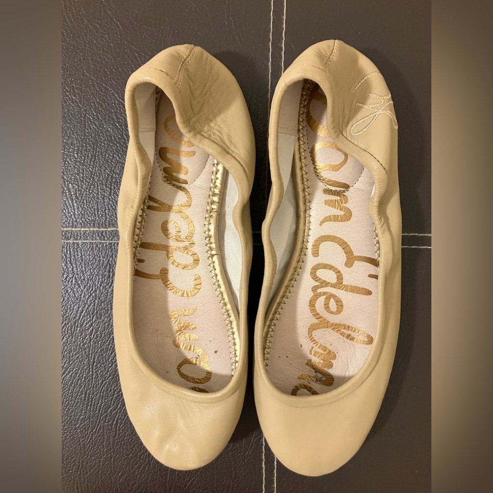 Sam Edelman FRITZ Nude  Ballet Flats, Size 7.5
